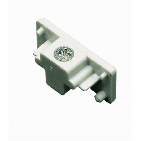CAL LIGHTING Cal LightingHT-280-WH End Cap for HT Track Systems; White HT-280-WH